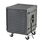 SKB 1SKB-R12U Maleta Rack 12U con tapa frontal, trasera y asas de transporte