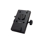 DYNACORE D-SC Placa V-Mount con pinza para enganchar a pies de foco.