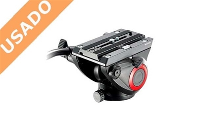 MANFROTTO MVH500AH (Usado) Rótula de video PRO con base plana.