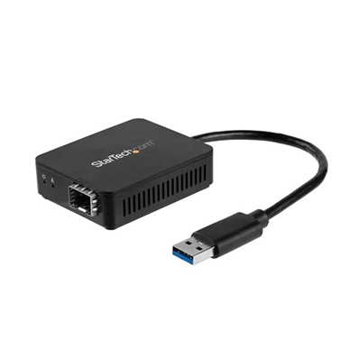 STARTECH Conversor USB-3 a fibra óptica