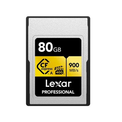 LEXAR CFexpress A GOLD 80GB CFexpress Profesional Tipo A de 80GB GOLD