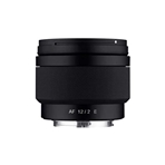 SAMYANG AF 12mm F2.0 Sony E AF 12mm F2.0 Sony E para lentes APS-C.