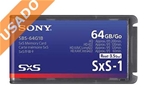 SONY SBS-64G1B (Usado) Tarjeta SxS de 64Gb. Velocidad  hasta 3,5 G...