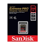 SANDISK SDCFE-256G-GN4IN Tarjeta Extreme Pro Cfexpress 256GB 1700/1200Mb/s Type B,Extreme Pro,