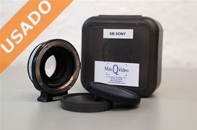 METABONES SPEED BOOSTER (Usado) Adaptador de lentes EF para montura NEX.