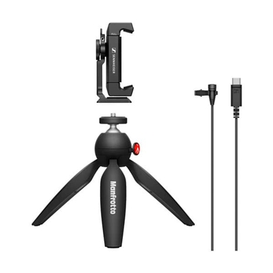 SENNHEISER XS LAV USB-C MOBIL Kit de micro lavalier cámaras DSLR y smartphones.