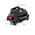 SMALLRIG DBM2266B (Usado) Base plate con barras para BMPCC 4K. Compatible 501PL.