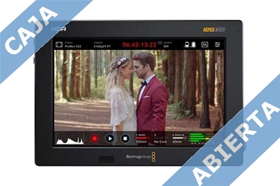 BLACKMAGIC Video Assist 7" 12G. Grab portátil HD/4K-12G (Caja abierta)