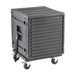 SKB 1SKB-R12U Maleta Rack 12U con tapa frontal, trasera y asas de transporte