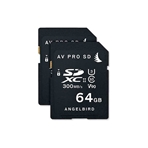 ANGELBIRD Tarjeta 64GB SDXC™ (*SDHC™) | UHS-II. U3. Class 10. V90