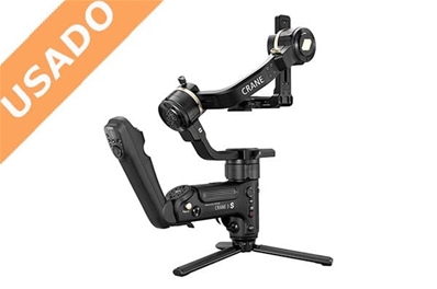 ZHIYUN CRANE 3S (Usado) Gimbal para cámaras hasta 6,5 Kg. Incluye mango SmartSling.