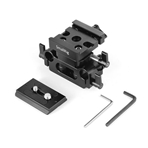 SMALLRIG DBC2272B (Usado) Base plate para barras de 15mm de altura regulable.