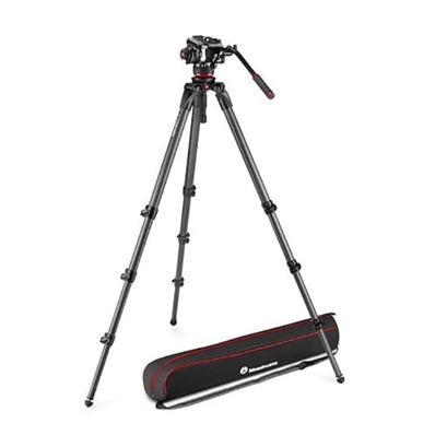 MANFROTTO MVK504XCTALL Kit: rótula 504X, trípode carbono MPRO 536 y bolsa.