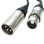 PERCON PA-5050 Conexión profesional audio XLR-M a XLR-F de 50 metros.