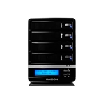 RAIDON SL5640-LB2 Caja NAS 4 discos y doble conexión Ethernet.