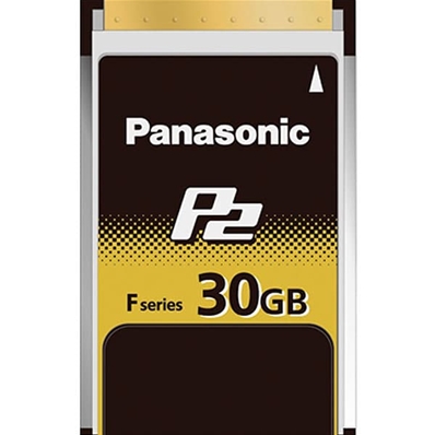 PANASONIC AJ-P2E030FG Tarjeta de memoria P2 de 30GB. Velocidad 1,2 Gbps