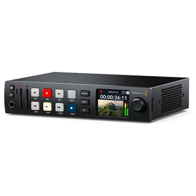 BLACKMAGIC HyperDeck Studio HD Plus. Grabador HD en tarjetas SD o SSD