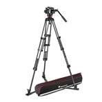 MANFROTTO MVK504XTWINGC Kit: rtula 504X, trpode carbono Twin, estabilizador suelo y bolsa.