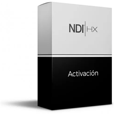 NEWTEK Licencia NDI-HX para cámaras Sony o Panasonic