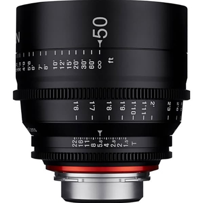 SAMYANG XEEN 50MM T1.5 Óptica estilo Cine. XEEN_50MM_T1.5