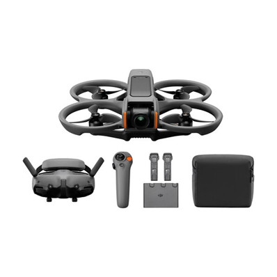 DJI AVATA 2 PACK VUELA MÁS 3 Dron FPV con cámara súper gran angular con CMOS 1/1.3". Incluye 3 bat