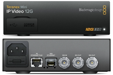 BLACKMAGIC Teranex Mini, IP Video 12G