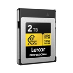 LEXAR LCXEXP4002T-RNENG CFexpress PRO Tipo B de 2TB GOLD serie 4.0