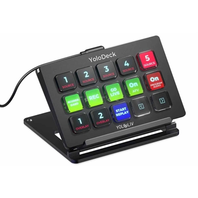 YOLOLIV YOLODECK Teclado de ayuda para YoloBox Ultra