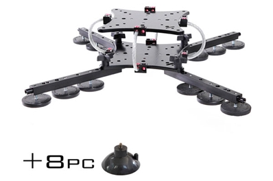 RIGWHEELS CM-MS Soporte antivibraciones con sujecciones magnéticas.