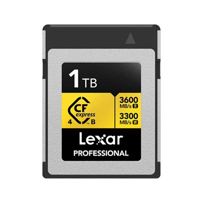 LEXAR LCXEXS4001T-RNENG CFexpress PRO Tipo B de 1TB SILVER serie 4.0