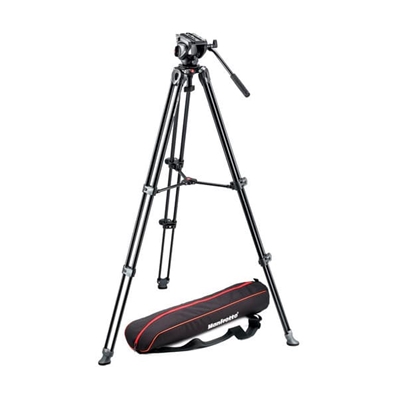 MANFROTTO MVK500AM Kit: rótula MVH500A, trípode MVT502AM y bolsa MBAG.