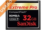 SANDISK SDCFXPS-032G-X46 (Usado) Tarjeta Compact Flash Extreme Pro...