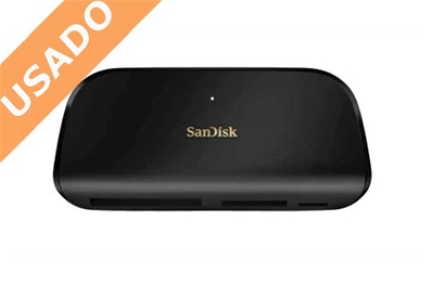 SANDISK SDDR-A631-GNGNN (Usado) ImageMate PRO Lector SD, CF,mSD. Con conector USB-C.