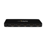 STARTECH Dist HDMI 1:4 (In-Outs), con amplificador señal y resol. máx 4K