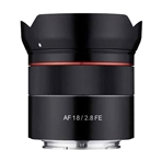 SAMYANG AF 18mm F2.8 FE Sony E Objetivo con autoenfoque especialmente diseado para cmaras Sony E.