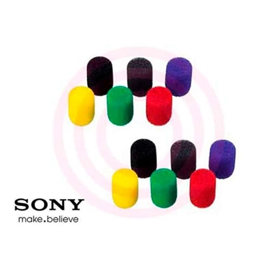 SONY AD-C88 Antiviento de poliuretano para la serie ECM-88.