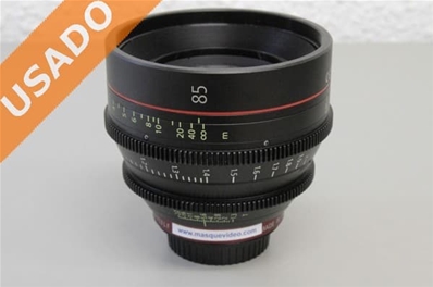 CANON CN-E85MM T1.3L (Usado) Lente Prime 4K 85mm T1.3 con montura EF.