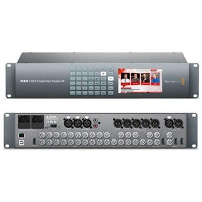 BLACKMAGIC Atem 2 M/E Production Studio 4K. Mixer producción SDI