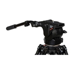 MANFROTTO 526 528XBK (Usado) Kit: rótula 526, trípode 528XB y bolsa MBAG120P