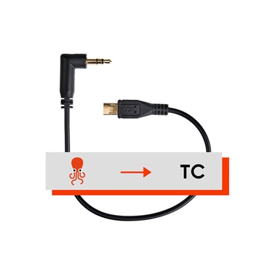 TENTACLE Cable para Tentacle Sync 3.5mm a Micro-USB Multi para FX3 y FX30.