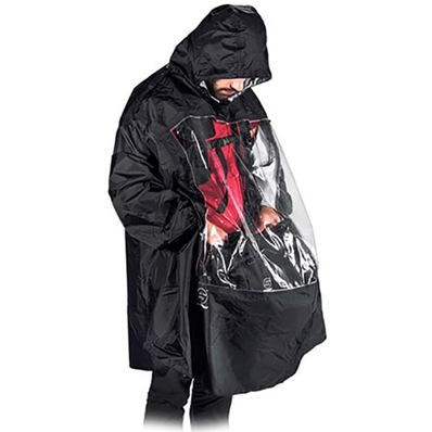 SACHTLER SN606 Poncho protector contra lluvia para operadores de audio.