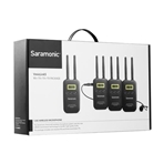 SARAMONIC VMIC LINK 5 RX+TX+TX+TX Conjunto de microfonía inalámbrica de corbata.