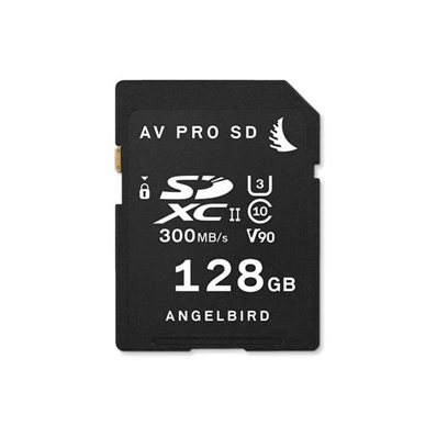 ANGELBIRD Tarjeta 128GB SDXC™ (*SDHC™) | UHS-II. U3. Class 10. V90