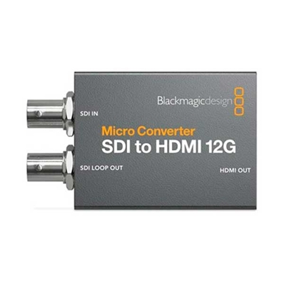 BLACKMAGIC Micro Converter SDI a HDMI 12G (SIN PSU)