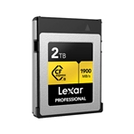 LEXAR CFexpress B GOLD 2TB CFexpress Profesional Tipo B de 2TB GOLD