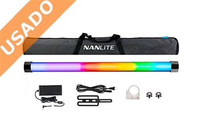 NANLITE KIT PAVOTUBE II 30X (Usado) Pack de 2 tubos led 120cm con batería.