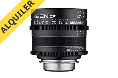 Alquiler SAMYANG XEEN CF 50MM T1.5