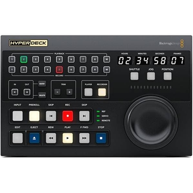 BLACKMAGIC HyperDeck Extreme Control para grabador 8K