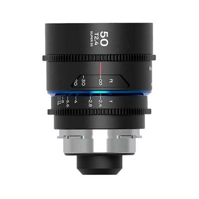 LAOWA Nanomorph 50 T2.4 1.5x S35 (Blue) PL-EF Nanomorph 50mm T2.4 1.5X S35 (Blue) PL-EF.