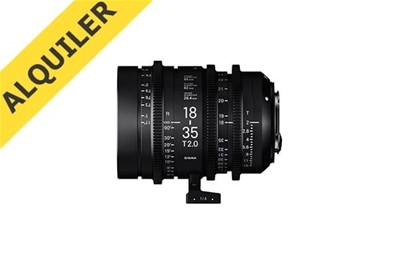 Alquiler SIGMA 18-35MM T2 CINE